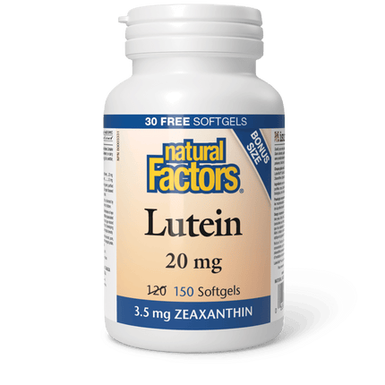 NATURAL FACTORS LUTEIN 20mg 150sg