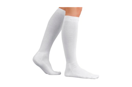 SIGVARIS GROUP EVERSOFT DIABETIC SOCKS 15-20MM FOR UNISEX SIZE L WHITE- 1 PC