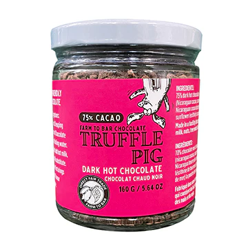 TRUFFLE PIG DARK HOT CHOCOLATE 75%CACAO 160G