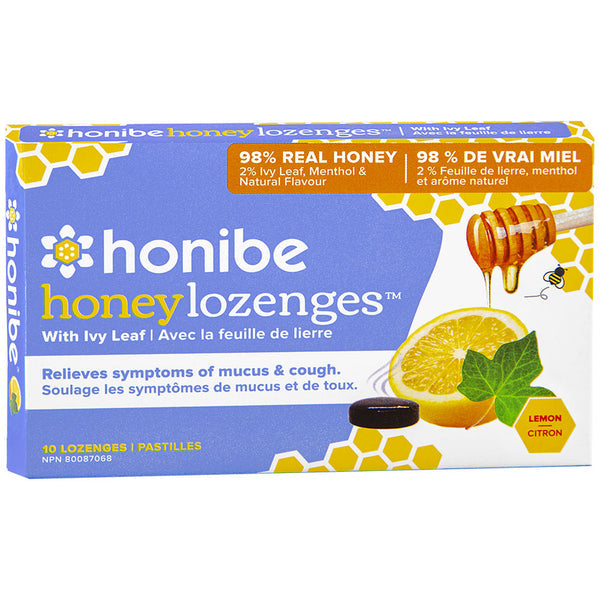 HONIBE HONEY LOZENGES WITH IVY LEAF 10loz