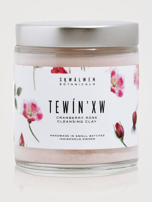 SKWALWEN BOTANICALS TEWIN'XW CLEANSING CLAY 4oz