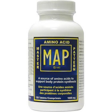 MASTER AMINO ACID PATTERN MAP 120tabs