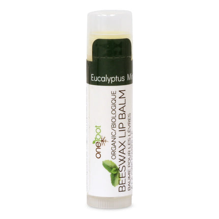 ONEROOT HONEY ORGANIC BEESWAX LIP BALM EUCALYPTUS MINT 4.25G