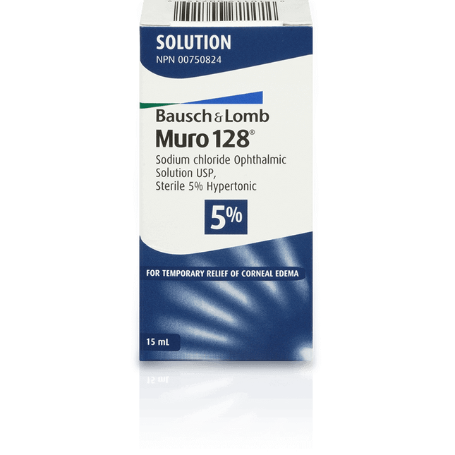 MURO 128 5% OPHTHALMIC SOLUTION 15ML