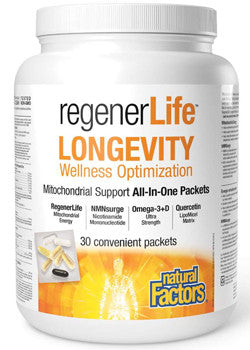 NATURAL FACTORS REGENERLIFE LONGEVITY KIT