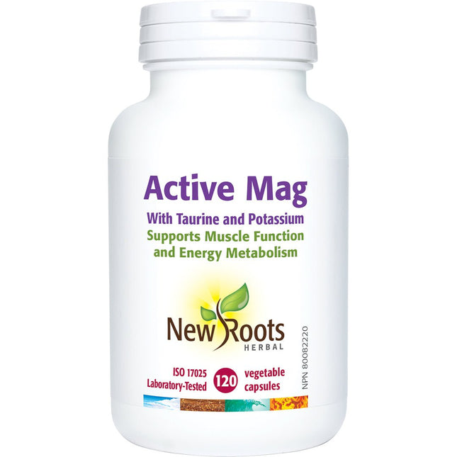 NEW ROOTS ACTIVE MAG 120 CAPS