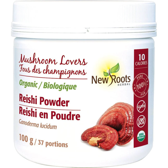 NEW ROOTS REISHI CERTIFIED ORGANIC POWDER 100g