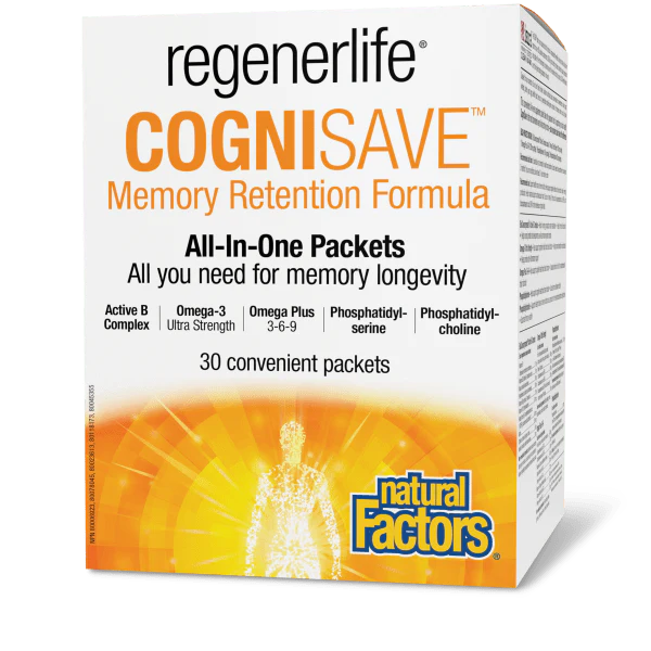 NATURAL FACTORS REGENERLIFE COGNISAVE 30PACK