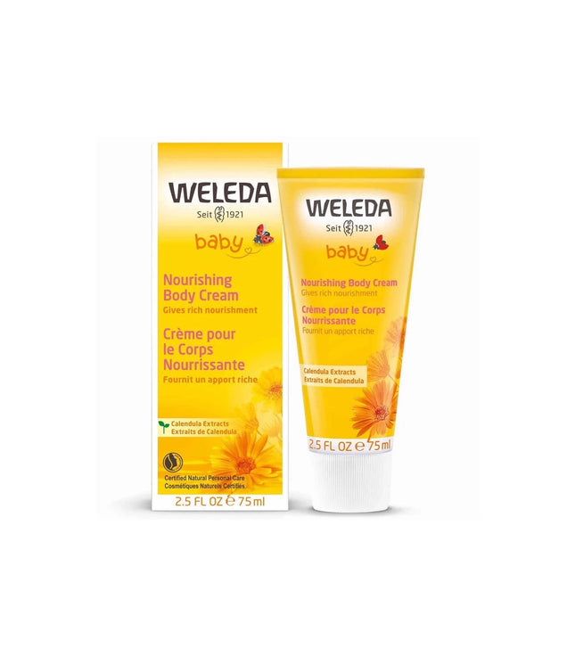 WELEDA BABY NOURISHING BODY CREAM CALENDULA EXTRACT 75ml