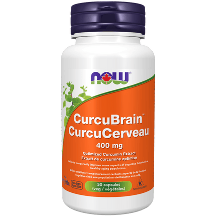 NOW CURCUBRAIN LONGVIDA 400mg 50caps