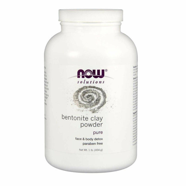 NOW BENTONITE CLAY POWDER 454g