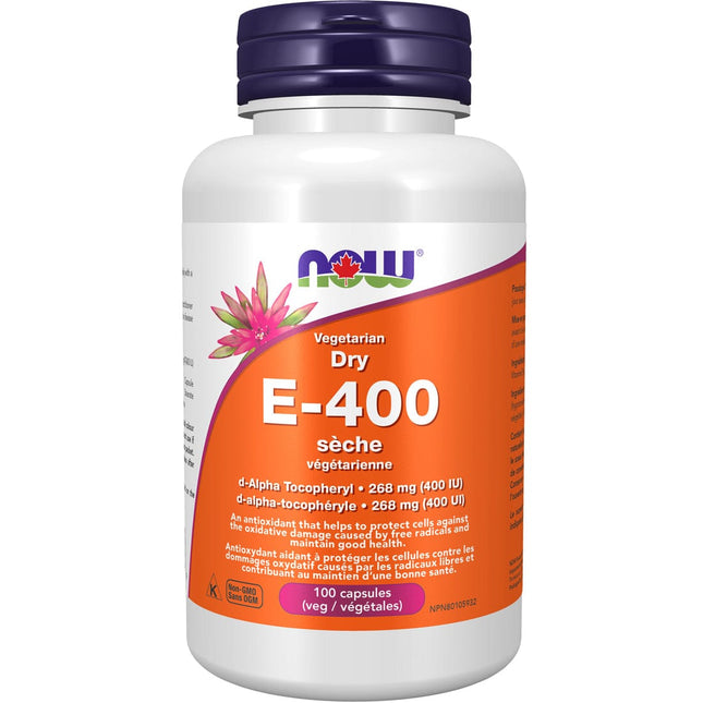 NOW DRY E 400IU 100 V-CAPS