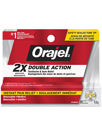 ORAJEL DOUBLE ACTION GEL 9.5G