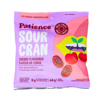 PATIENCE FRUIT & CO SOUR CRAN CHERRY FLAVOUR 60g