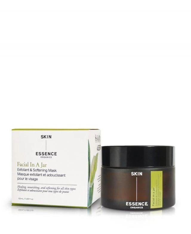 SKIN ESSENCE ORGANICS FACIAL IN A JAR EXFOLIANT/MINERAL MASK 50ml