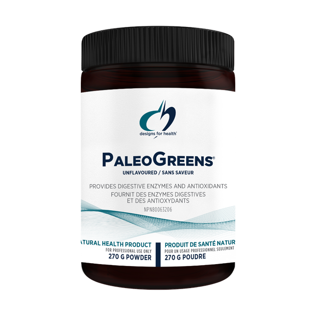 DESIGNS FOR HEALTH PALEOGREENS UNFLAVOURED PWDR 270g