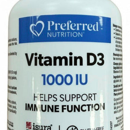PREFERRED NUTRITION VITAMIN D3 1000 UI SG 100
