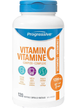 PROGRESSIVE VITAMIN C COMPLEX 120vcaps