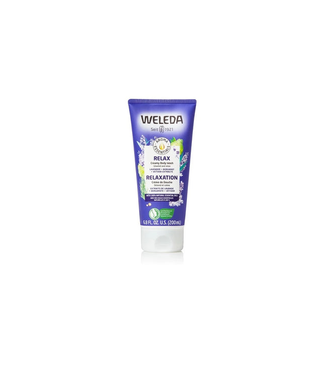 WELEDA RELAX CREAMY BODY WASH LAVENDER+BERGAMOT+VETIVER EXTRACT 200ml