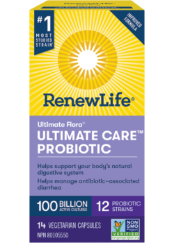 RENEW LIFE ULTIMATE CARE PROBIOTIC 100 BILLION 14vcaps