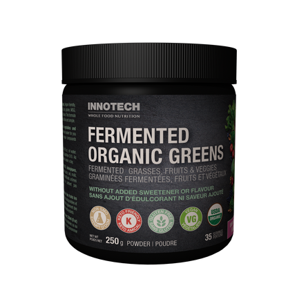 INNOTECH NUTRITION FERMENTED ORGANIC GREENS UNFLAVOURED 250g