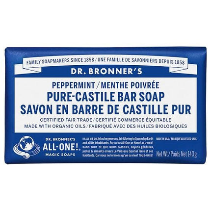 DR. BRONNERS PEPPERMINT SOAP BAR 142g