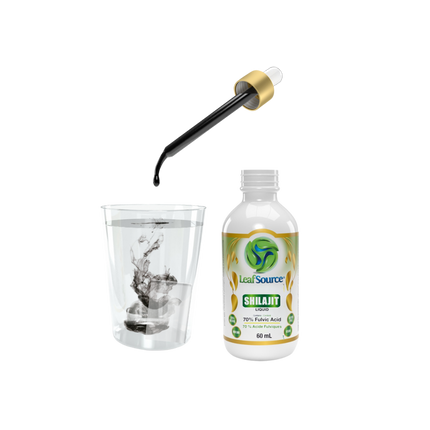 LEAFSOURCE SHILAJIT LIQUID 60ML