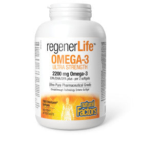 NATURAL FACTORS REGENERLIFE OMEGA-3 2200mg 150sg