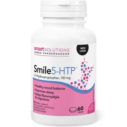 SMART SOLUTIONS SMILE 5-HTP 100mg 120vtabs