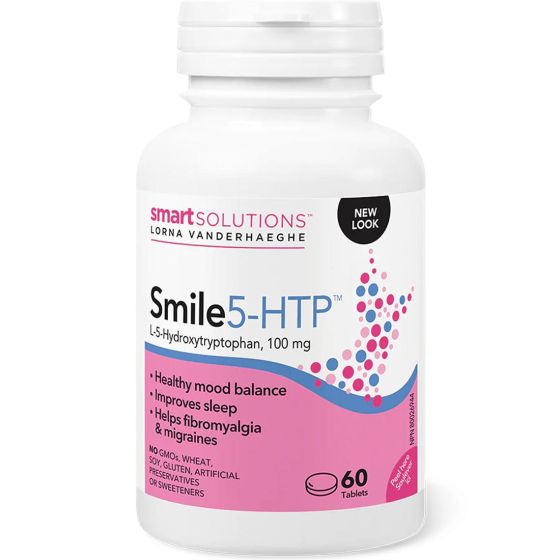 SMART SOLUTIONS SMILE 5-HTP 100mg 120vtabs