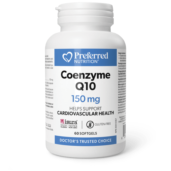 PREFERRED NUTRITION COENZYME Q10 150MG SG60