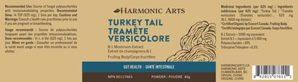 HARMONIC ARTS TURKEY TAIL PWD 454g
