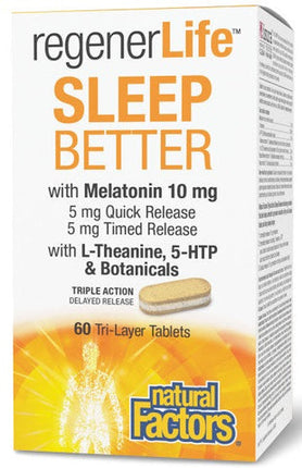 NATURAL FACTORS REGENERLIFE SLEEP BETTER 60ct