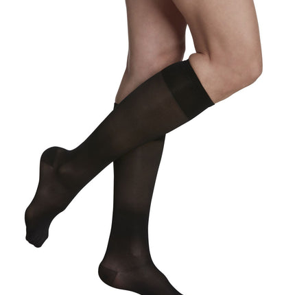 SIGVARIS GROUP SHEER FASHION 15-20MM FOR WOMAN SIZE A BLACK- 1 PC