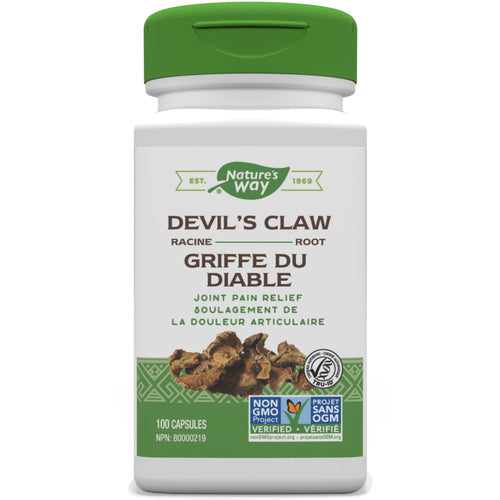 NATURES WAY DEVILS CLAW ROOT 100vcaps