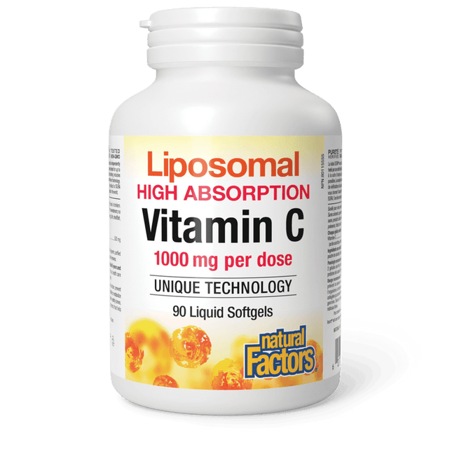 NATURAL FACTORS LIPOSOMAL VITAMIN C 1000mg 90sg