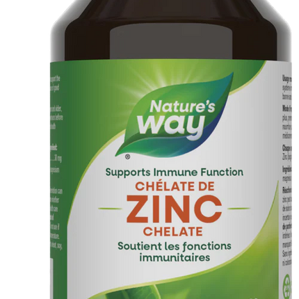 NATURE'S WAY CHELATE ZINC 100 CAPS