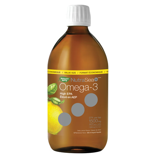 NATURE'S WAY NUTRASEA OMEGA-3 高 EPA 檸檬風味 500ml