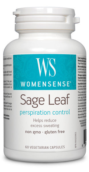 WOMENSENSE SAGE LEAF PERSPIRATION CONTROL 120 VCAPS