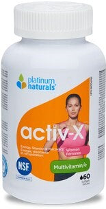 PLATINUM NATURALS ACTIV-X 女性 60sg