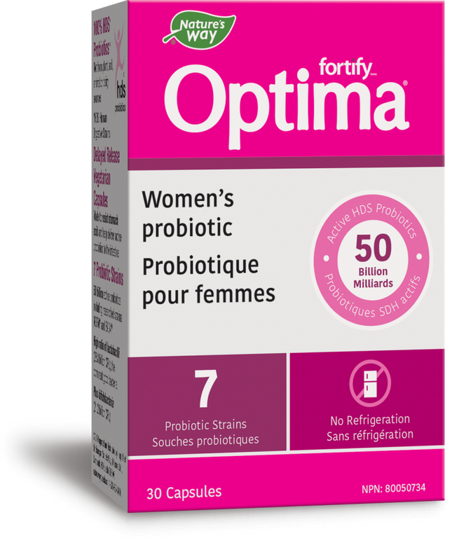 NATURE'S WAY PRIMADOPHILUS OPTIMA 50BILLION SHELF STABLE WOMEN'S 30vcaps