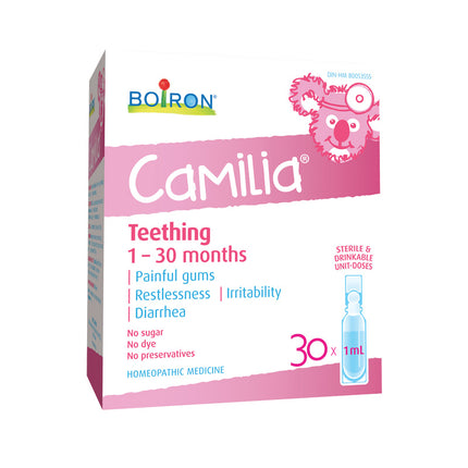 Boiron Camilia Teething 1-30 Months 30 x 1ml 