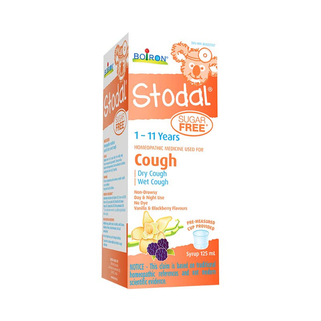 Boiron Stodal Children Sugar Free Cough Syrup 125ml