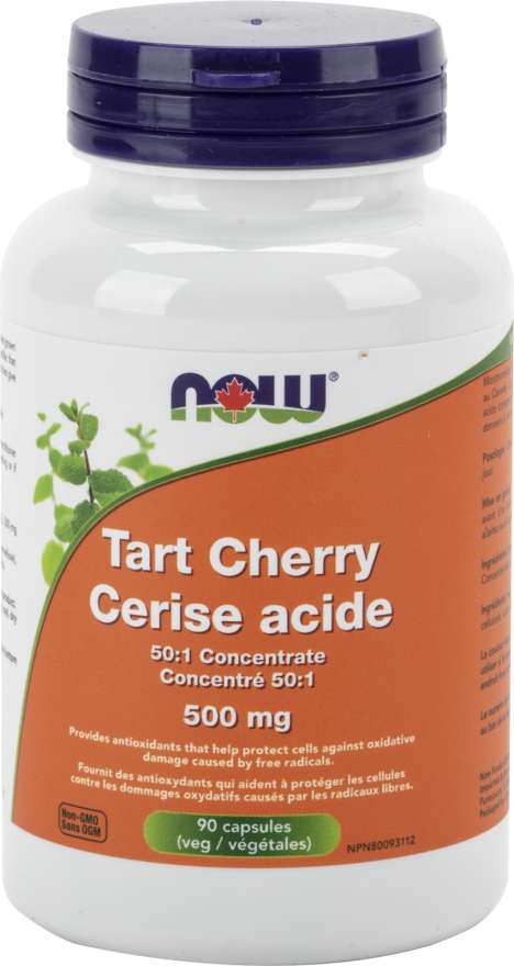 Now Tart Cherry Concentrate 500mg 90vcaps