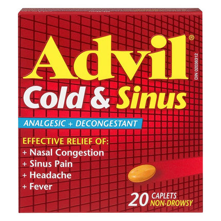ADVIL COLD & SINUS 20caplets