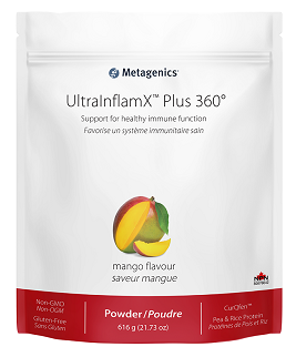 Metagenics UltraInflamX Plus 360 Mango 616g
