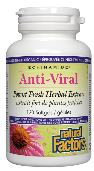 Natural Factors Echinmide Anti-Viral Potent Fresh Herbal 120sg