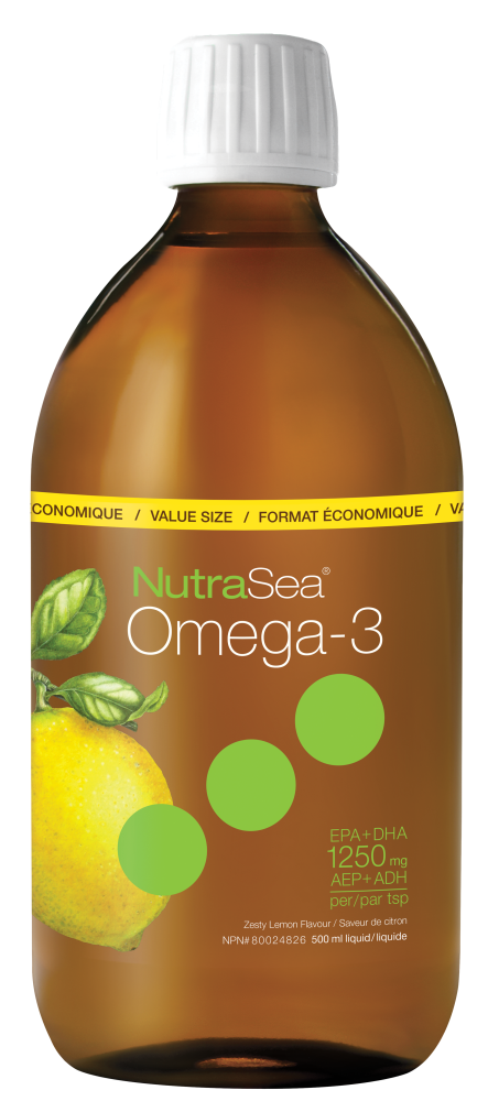 NutraSea® Omega-3 - Lemon Flavour 500ml