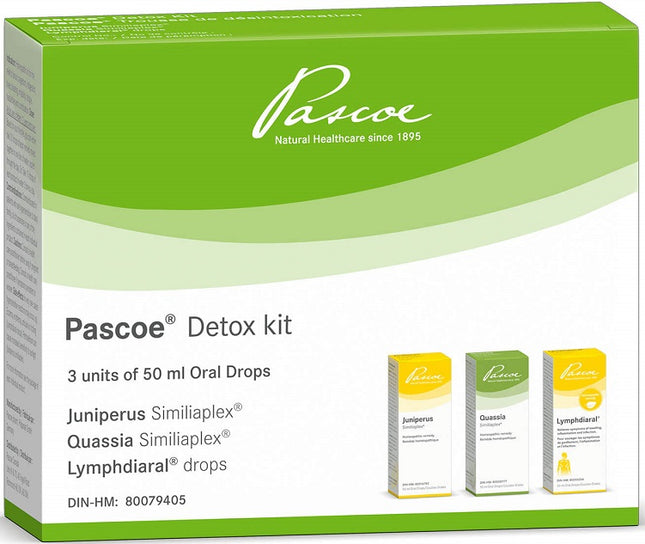 Pascoe Detox Kit 50ml x 3