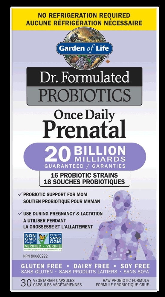 Dr. Formulated Once Daily Prenatal Probiotics 30vcaps